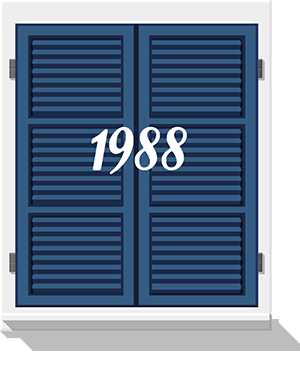 1988: Fenster geschlossen