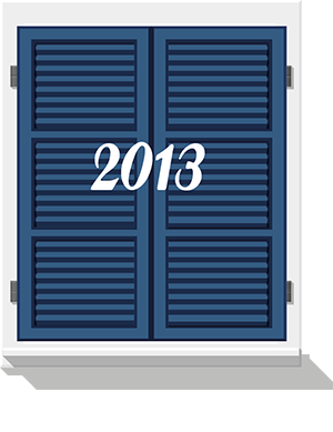 2013: Fenster geschlossen